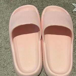 Women's Pink Slide Sandals